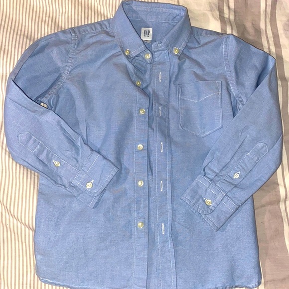 GAP Other - Jean blue button down shirt
